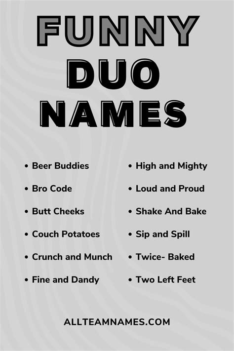 duo names for best friends